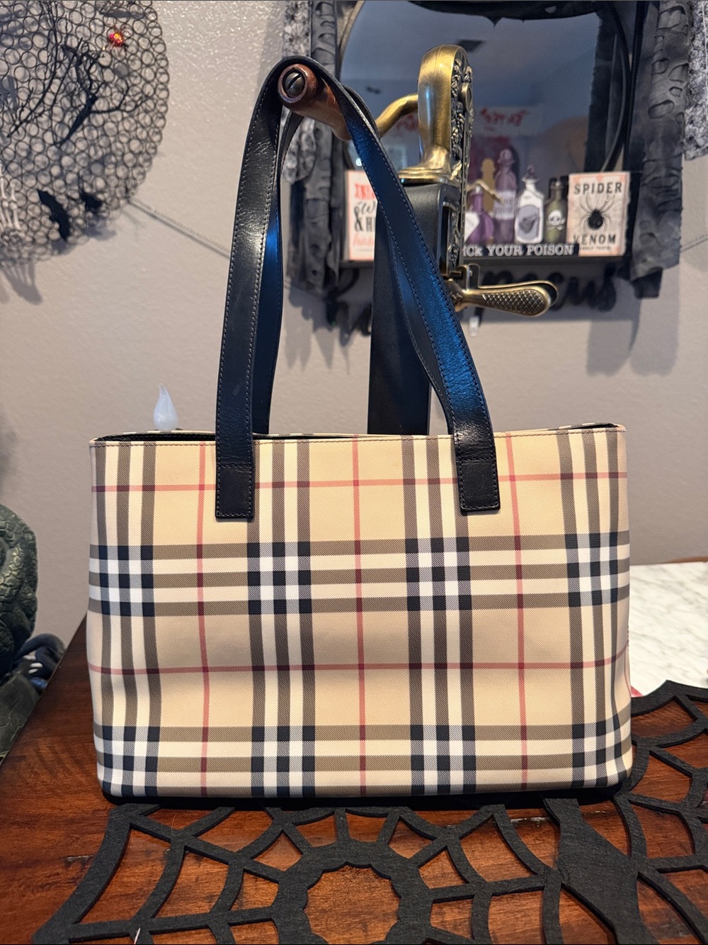 Vintage 1990-2000’s Burberry Nova Check Tote Bag